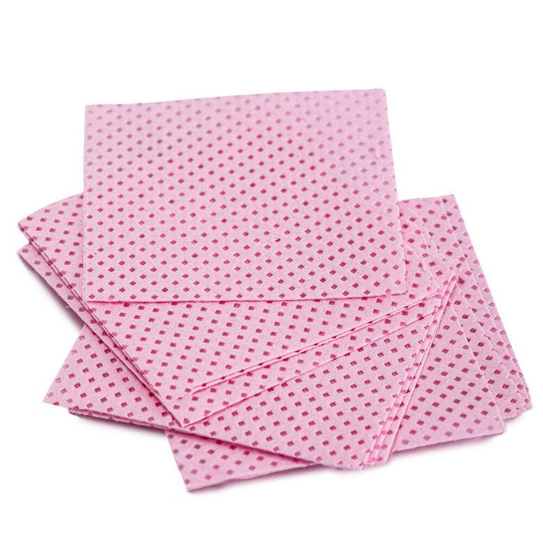 Bezpūku salvetes, 5x5cm, 540gb, perforētas